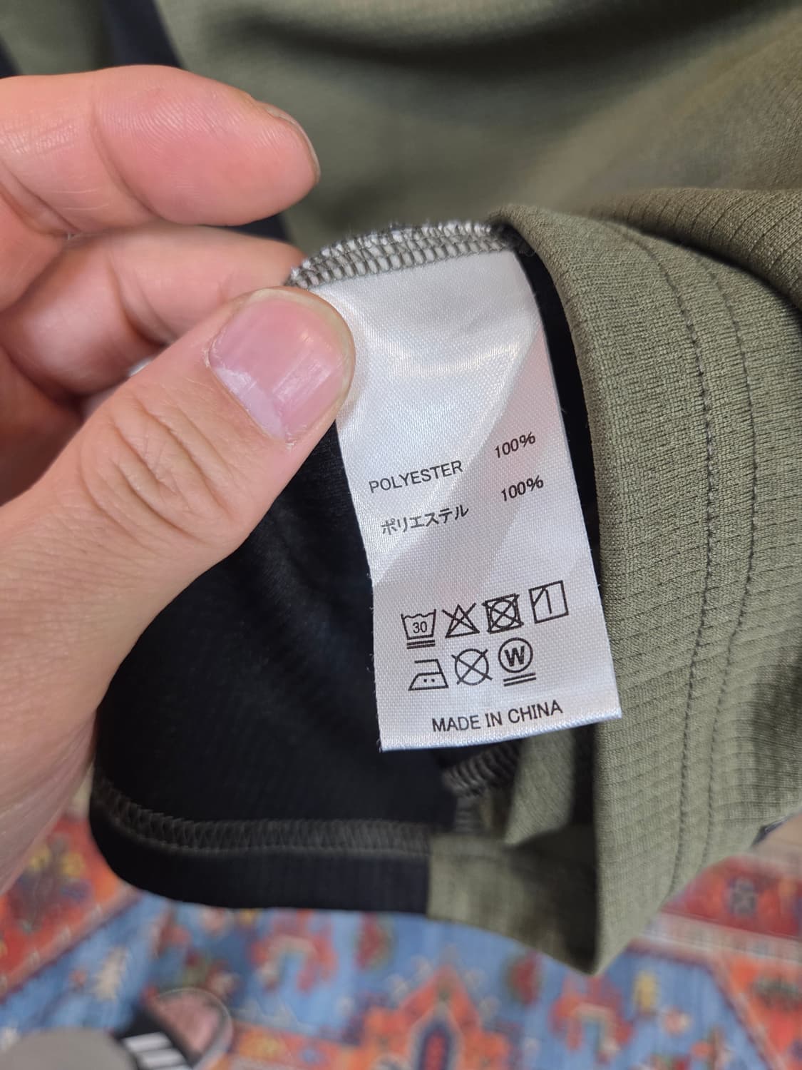 뉴에라 일본판 테크 투톤 레터링 와플 져지 후드티 m 상품이미지7