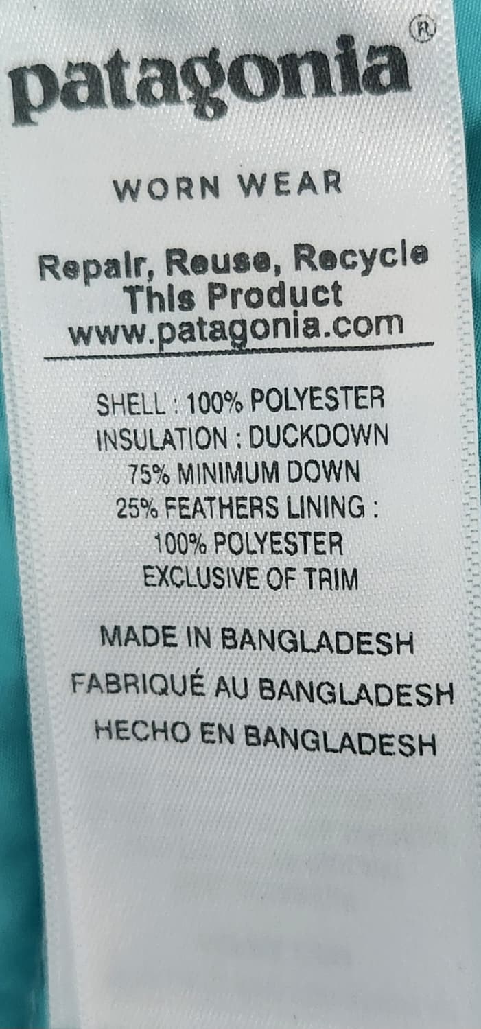 파타고니아 키즈 덕다운패딩 12Y 상품이미지6