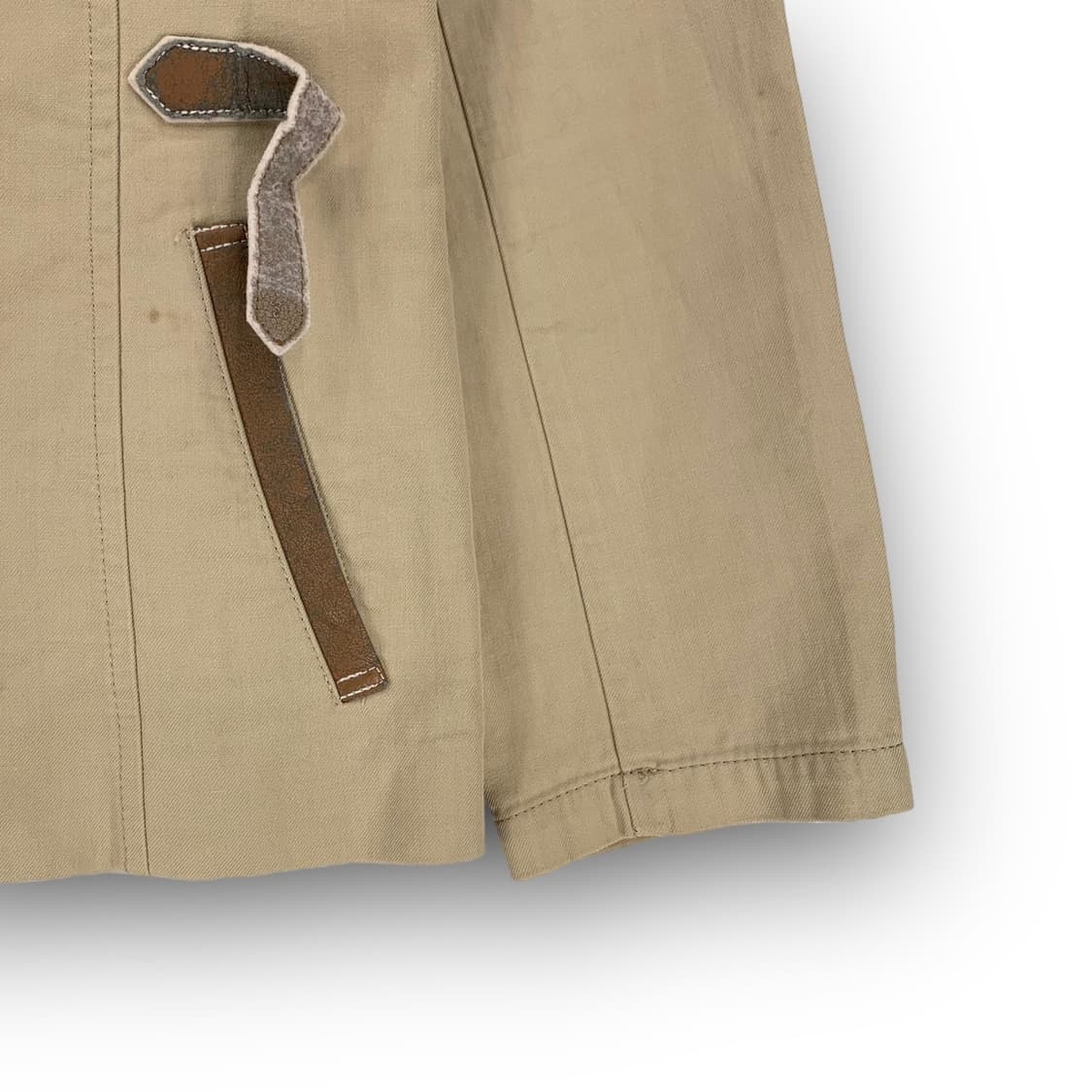 버버리 로고 레더스트랩 후드자켓 상품이미지4