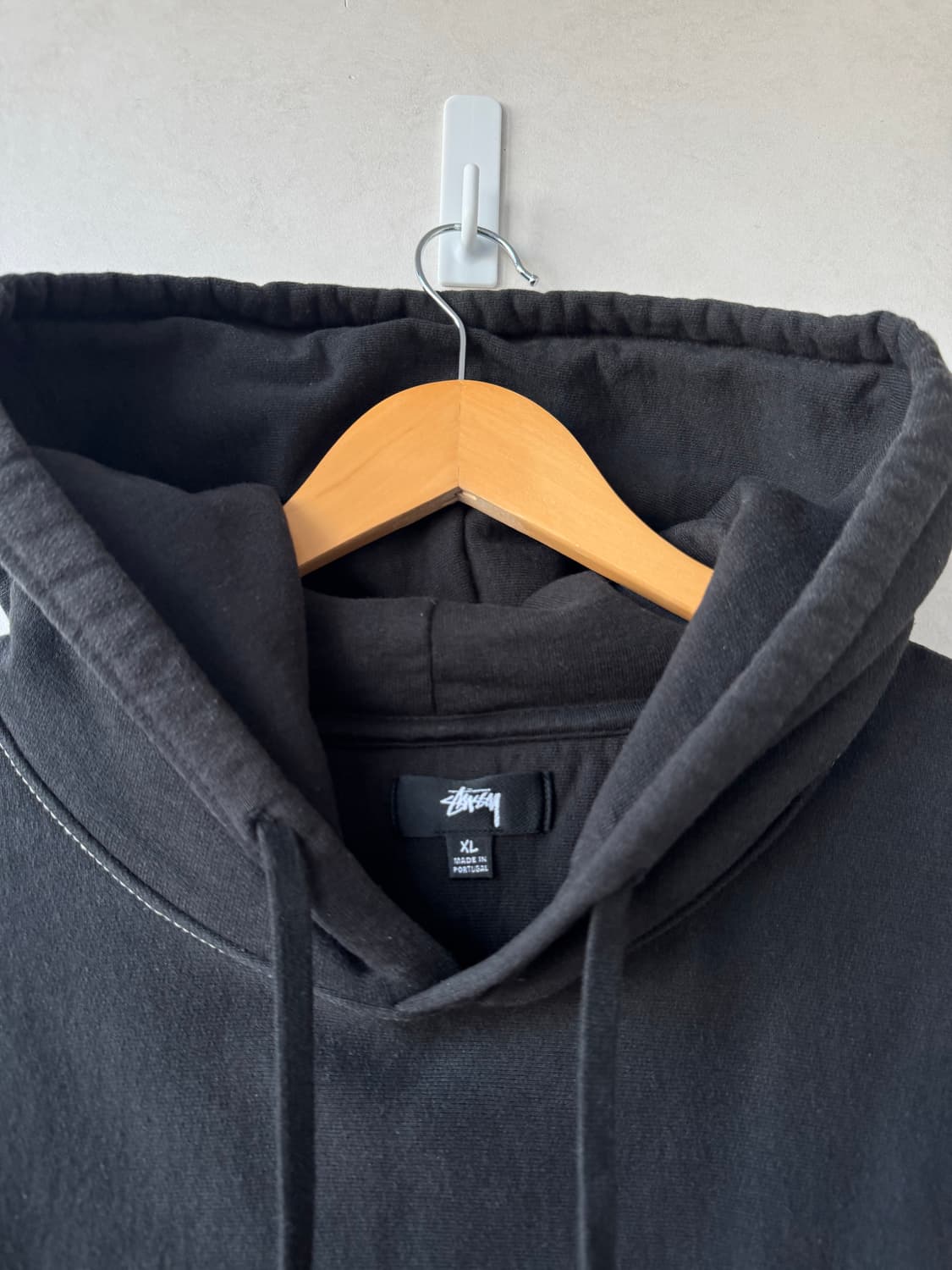 Fw24 스투시 콘트라스트 스티치 후드티 상품이미지4