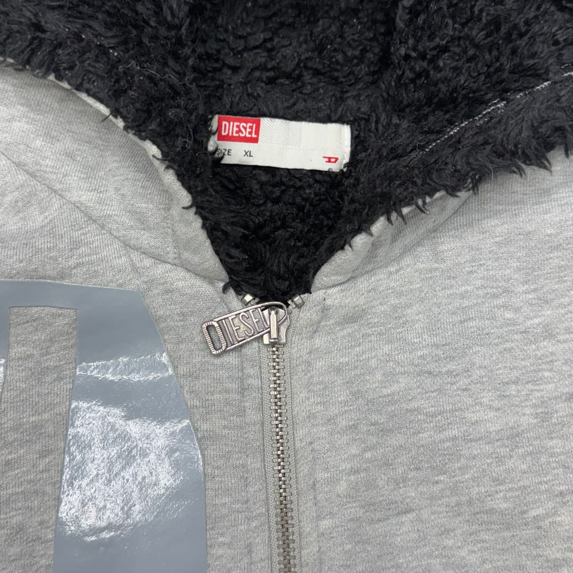 [XL] 디젤 그레이 후드집업 상품이미지5