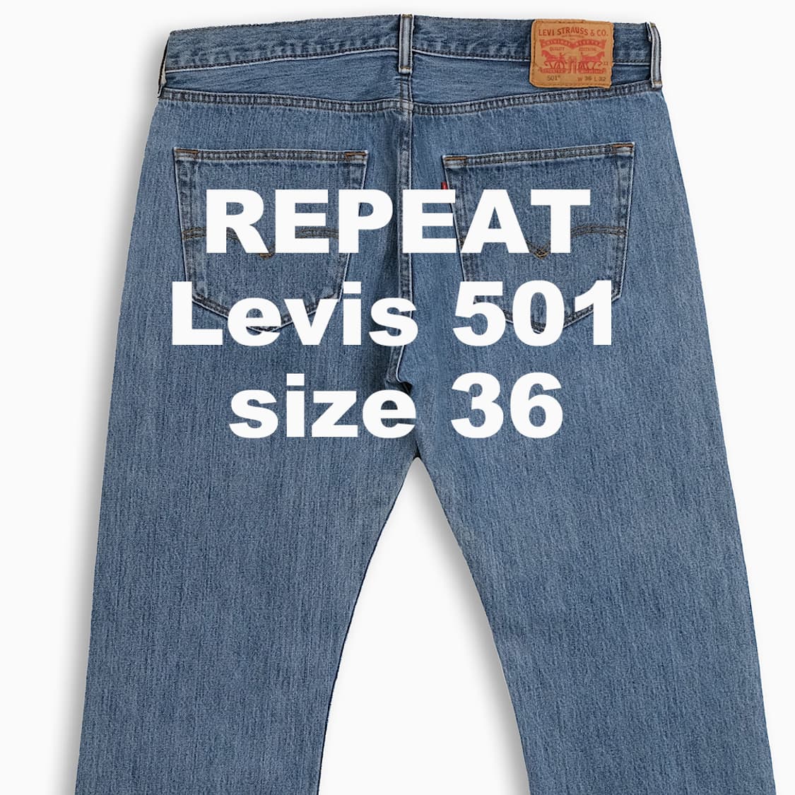 빈티지 리바이스 501 중청 36 인치 LV50136490 상품이미지1