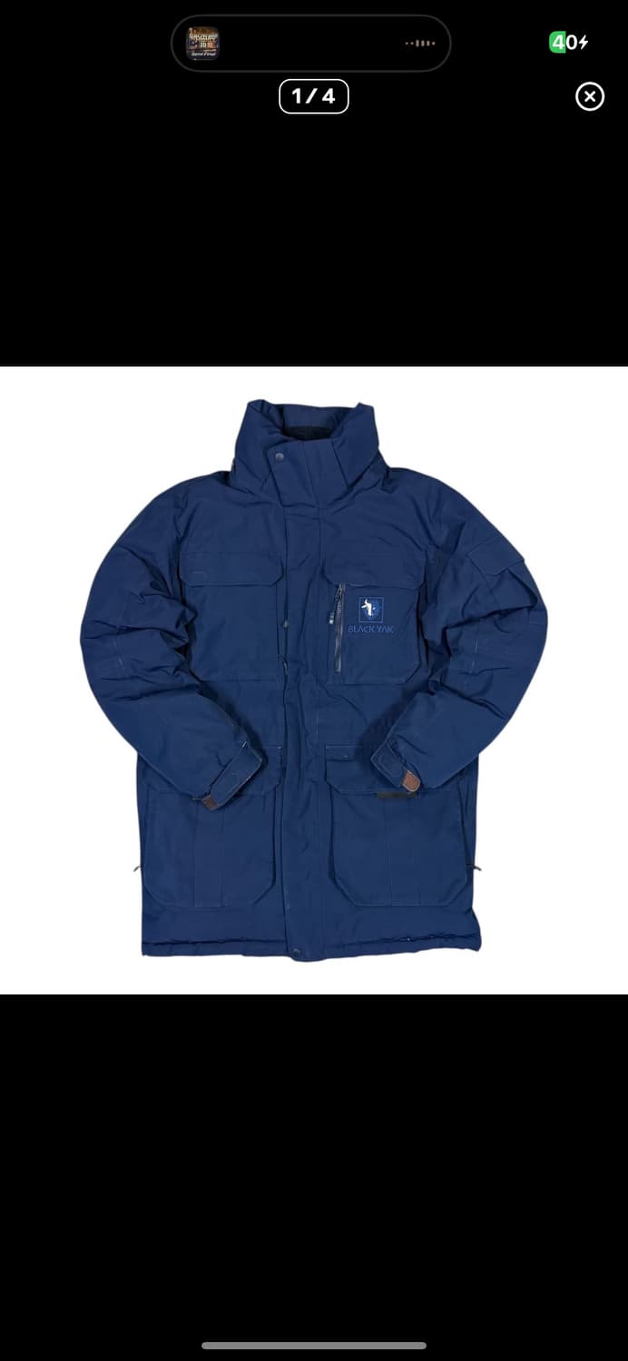  (바배) 블랙야크 구스다운 야상 패딩 상품이미지1