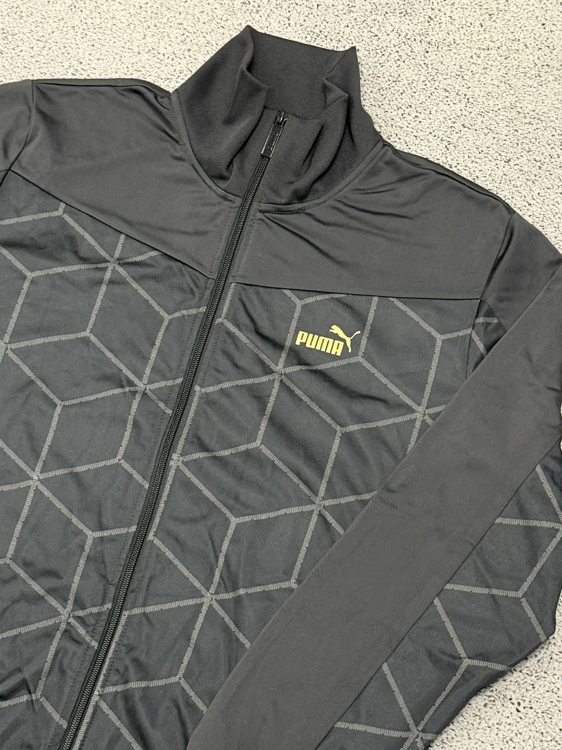 (XL) 푸마 트랙탑 져지 블랙/골드 상품이미지2