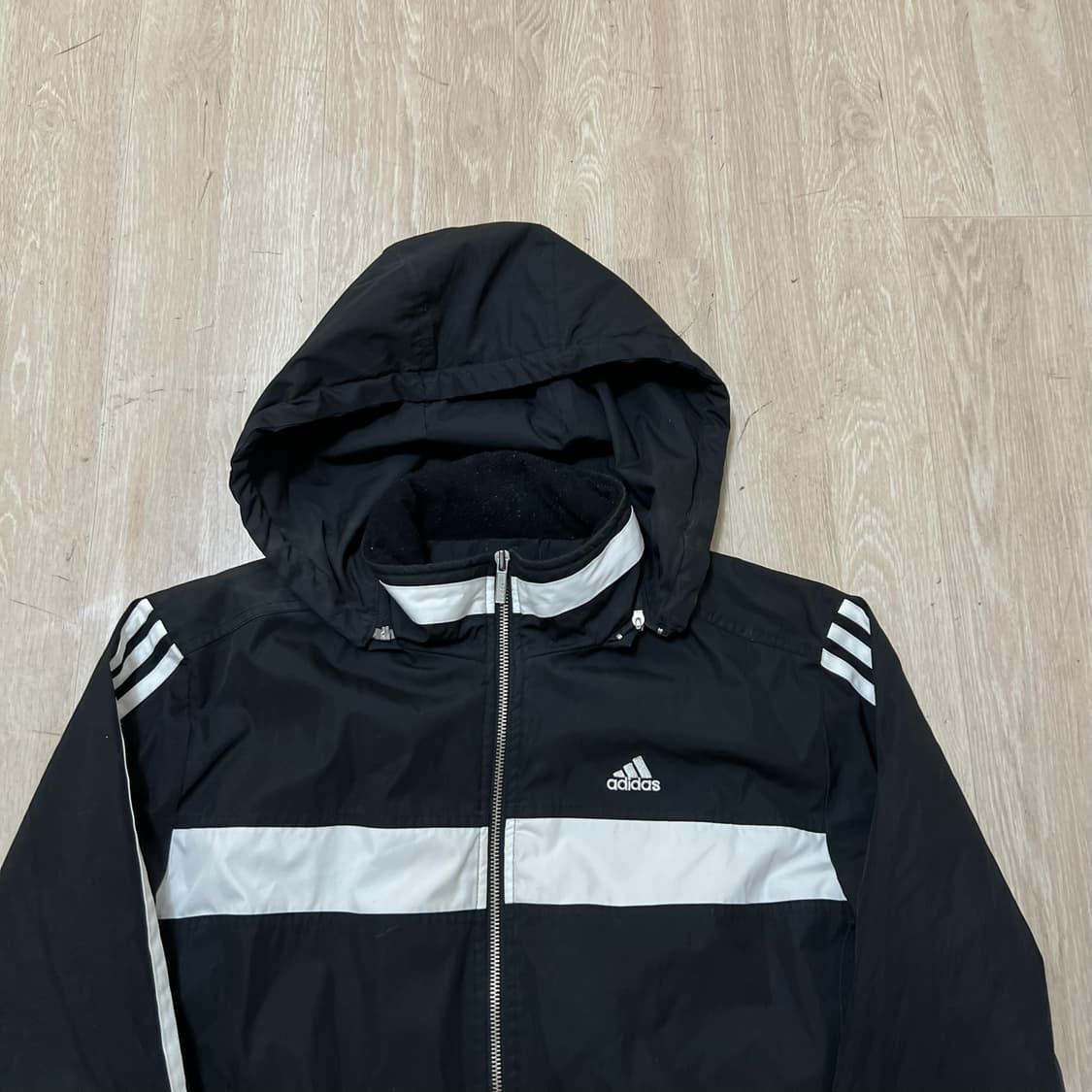 아디다스 남성 후드 바람막이 점퍼 M/95  상품이미지2