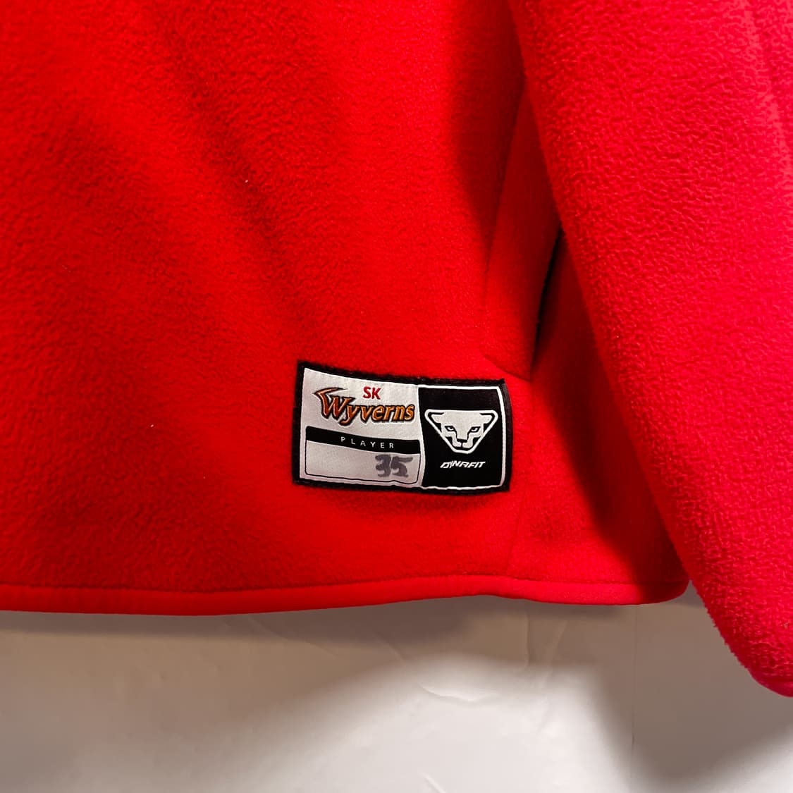 다이나핏 SK 와이번스 플리스 자켓 레드 상품이미지4