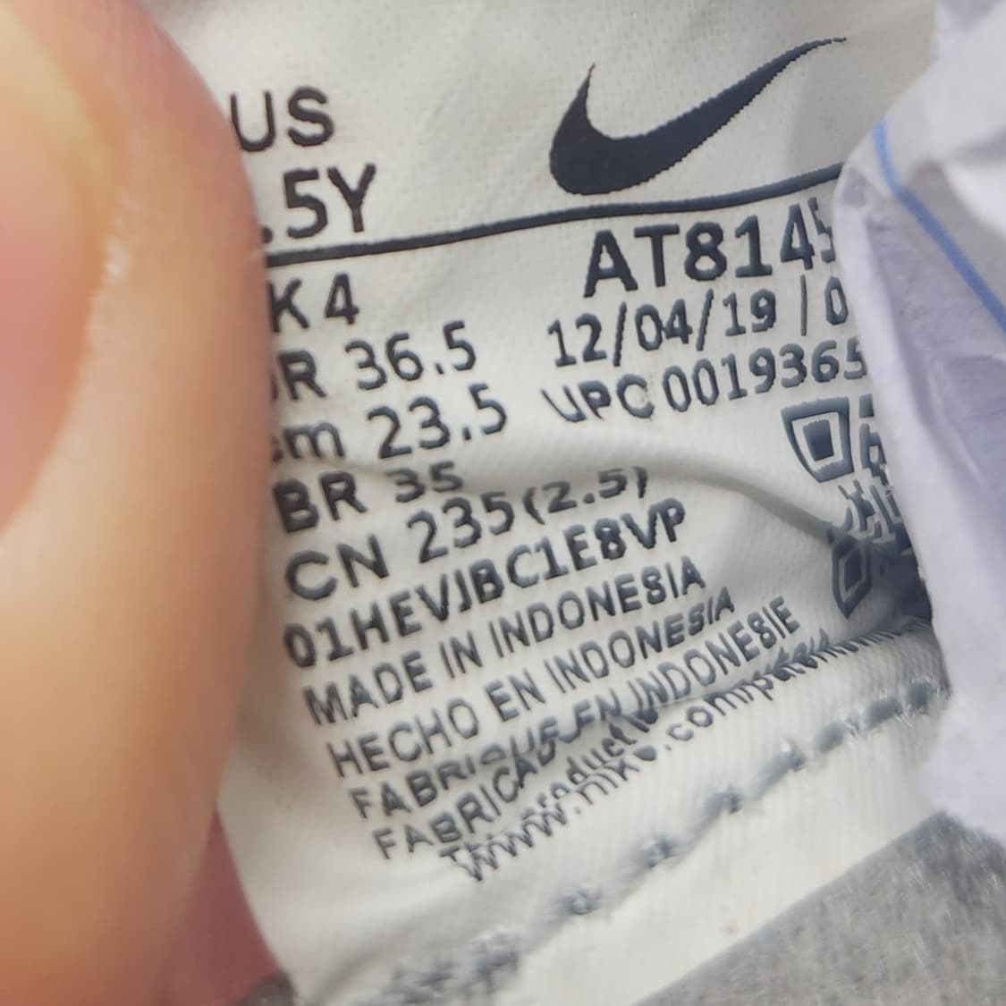 나이키 머큐리얼 베이퍼13 아카데미 TF 풋살화 235 상품이미지6