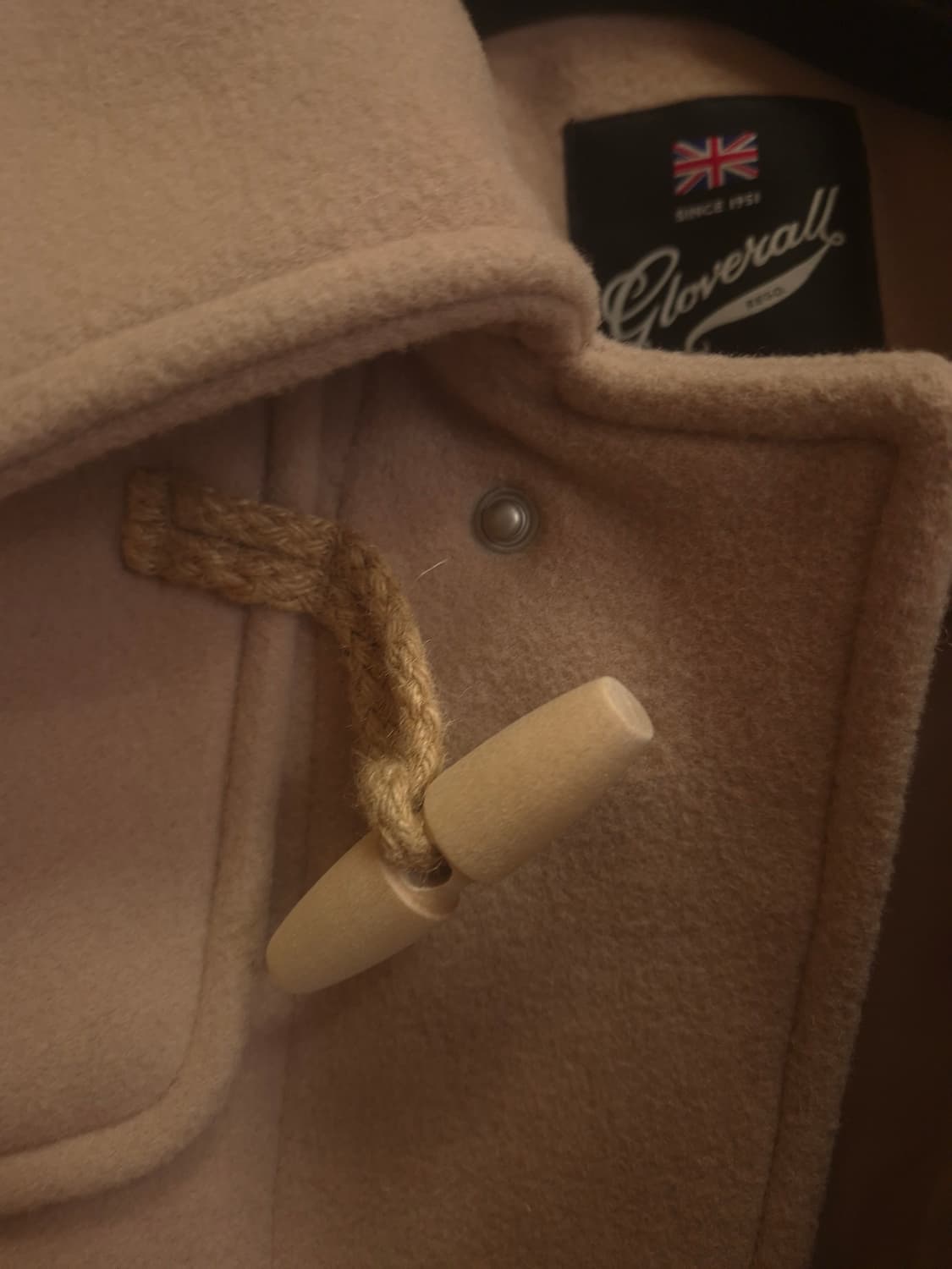 글로버올x SPAO 떡볶이 더플코트 베이지색 105 상품이미지3