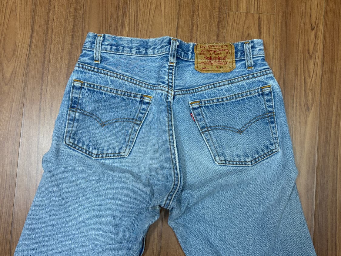 90s usa 리바이스 501xx 빈티지 연청 [30] 상품이미지4
