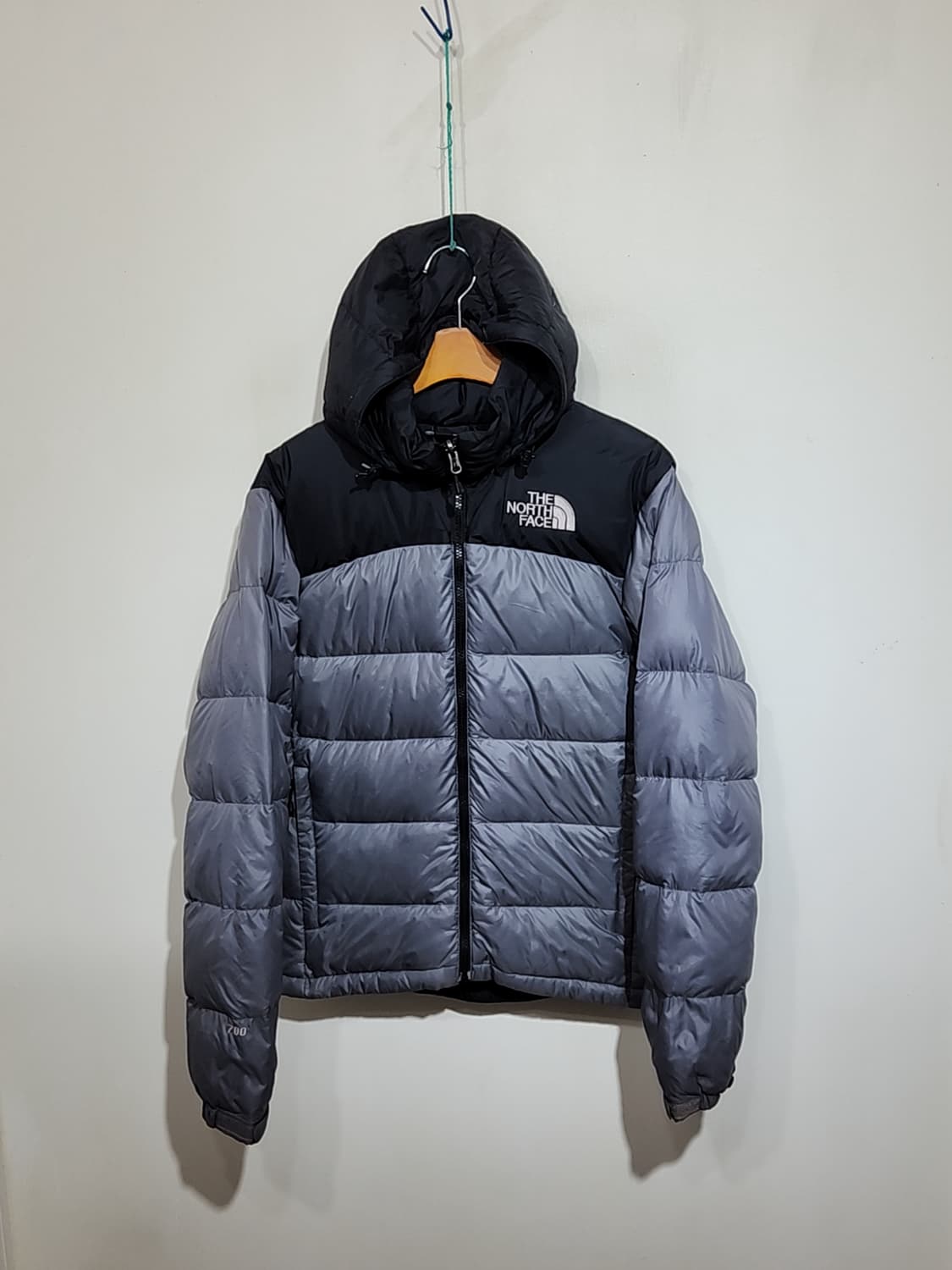 (90) 노스페이스 700 패딩점퍼 검회 거위털 다운자켓 후드  상품이미지1
