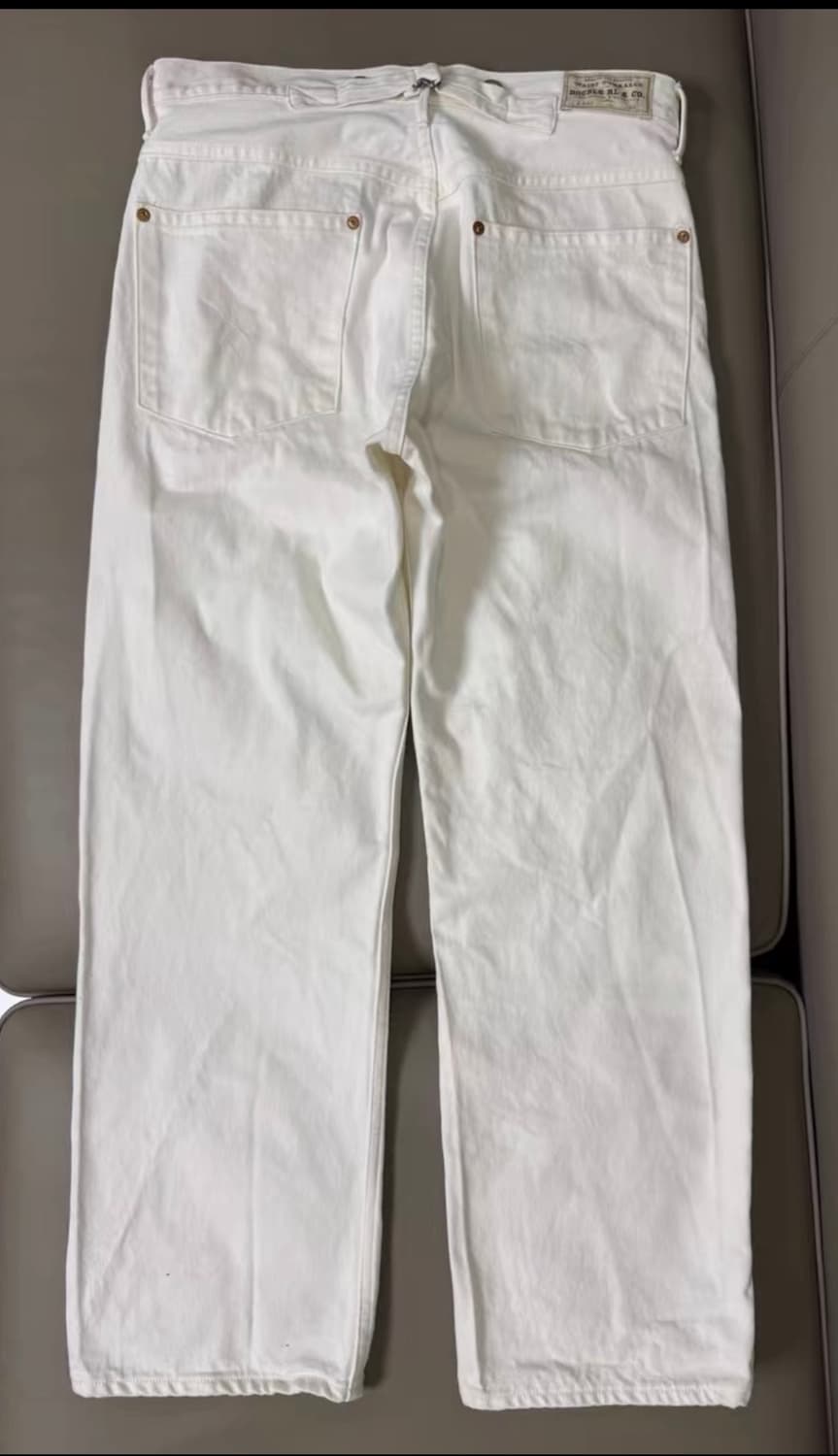 rrl 빈파포 리미티드 화이트진 32/30 상품이미지3