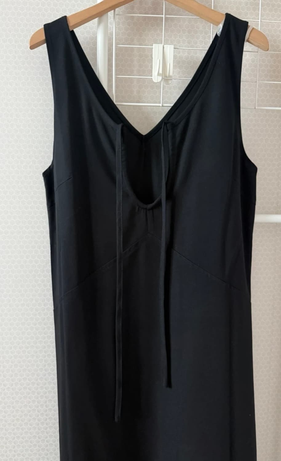 (스무드무드) 블랙 롱 원피스 상품이미지5