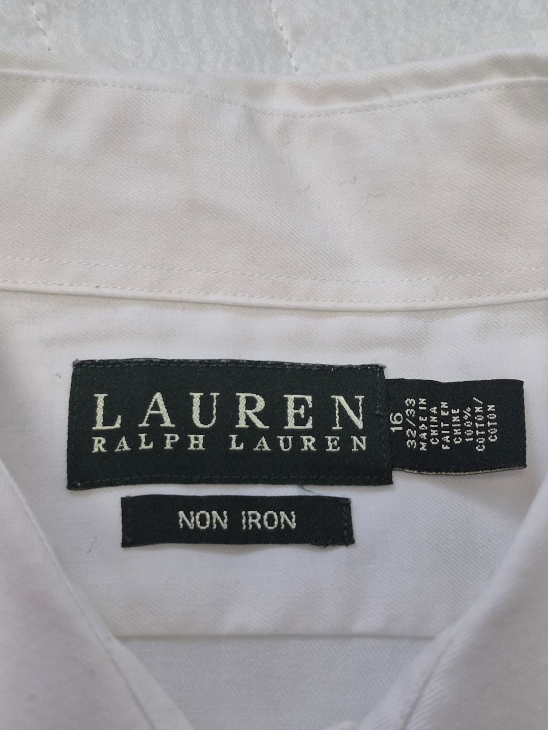 로렌 랄프로렌 아이보리 남방 셔츠 남성 100~105사이즈 상품이미지5