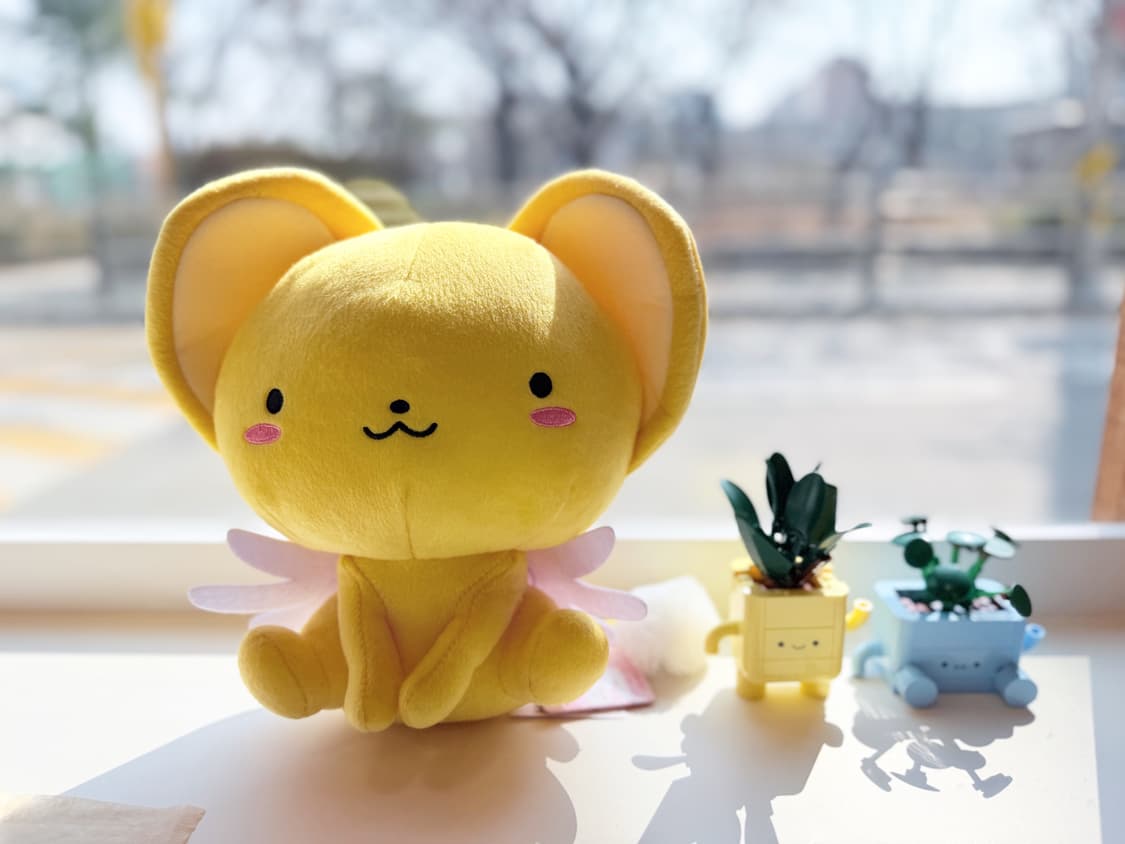 일본 반다이 카드캡터체리 케로 봉제인형 22cm 상품이미지4