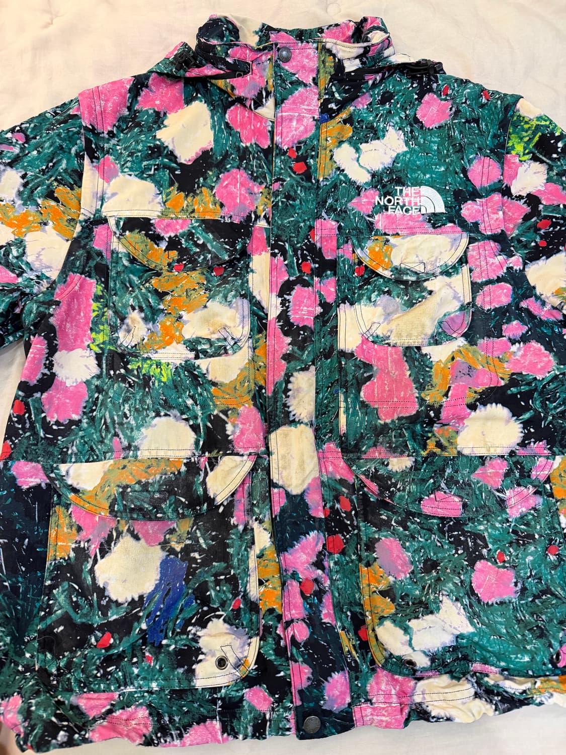 (XL)슈프림 x 노스페이스 트레킹 컨버터블 자켓 플라워  상품이미지3