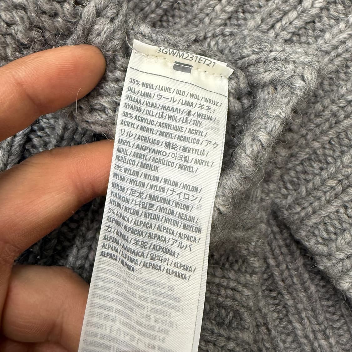 아베크롬비 꽈배기 니트 r2002 상품이미지7