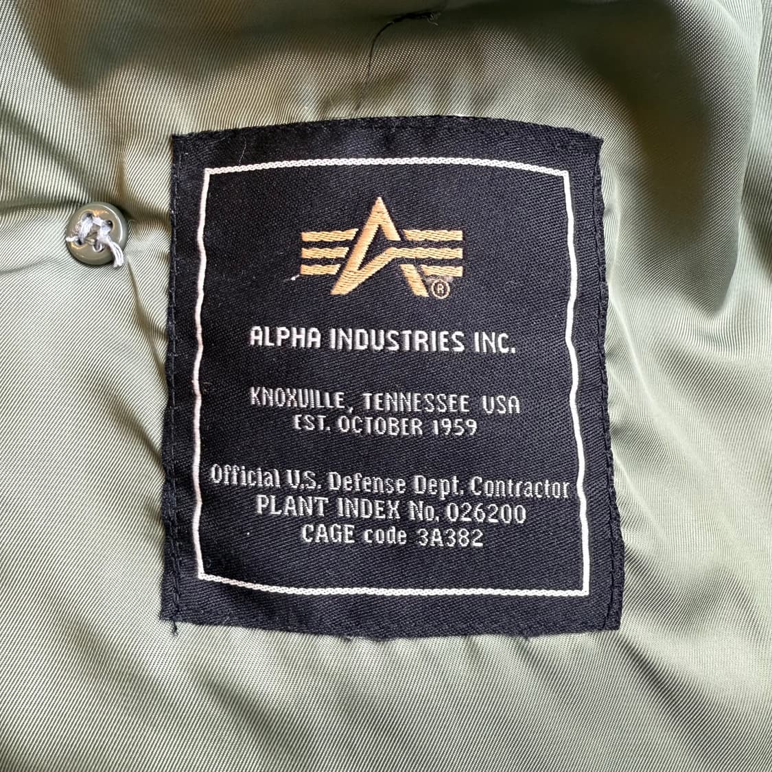 알파인더스트리 N-3B 패딩 자켓 카키 상품이미지3