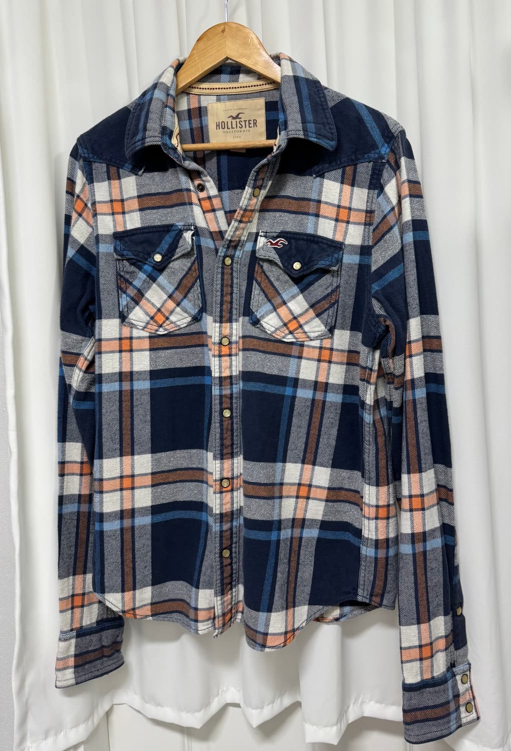 홀리스터 체크 셔츠 상품이미지3