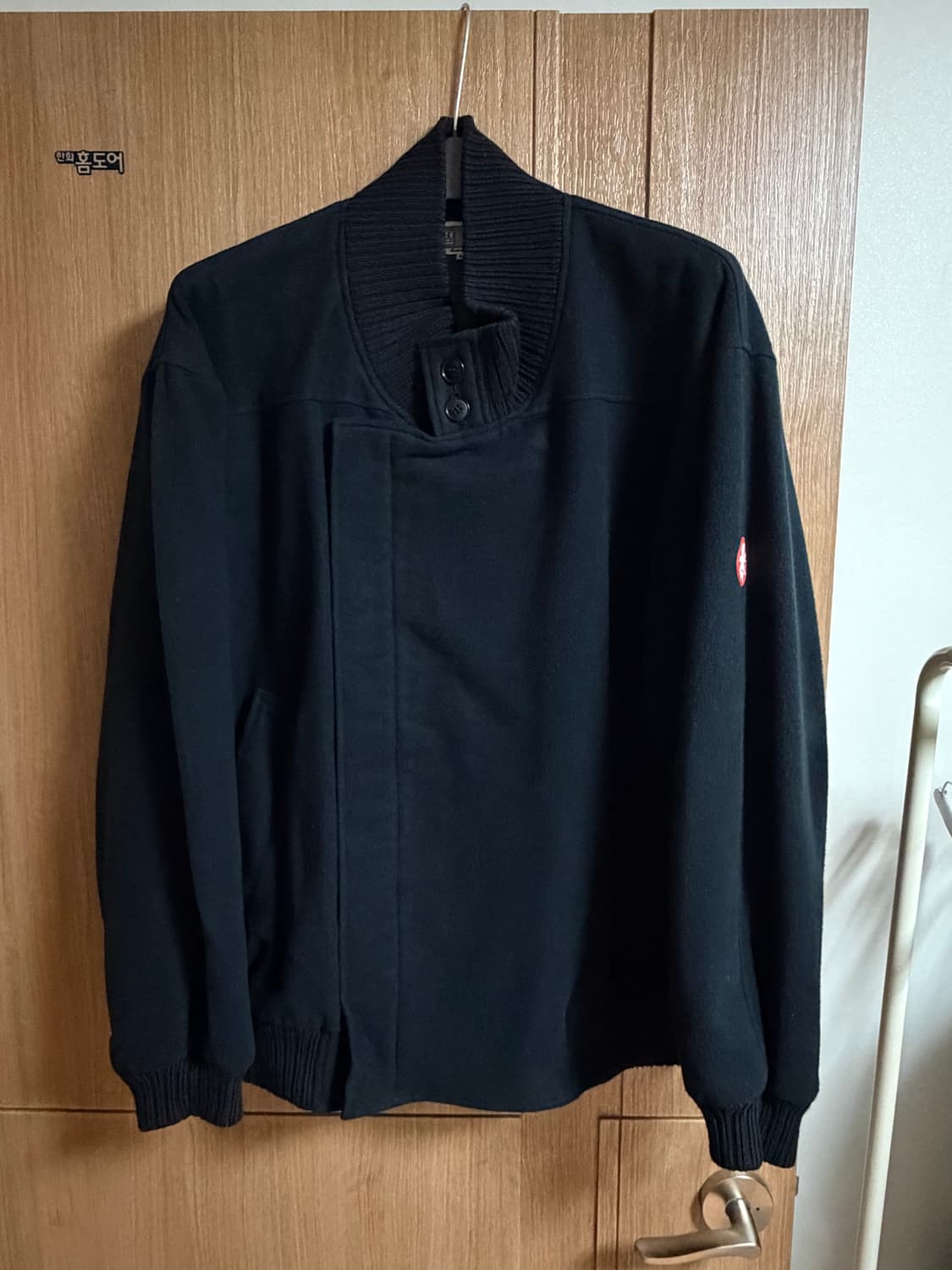 [XL] 카브엠트 코튼 멜톤 자켓 블랙 상품이미지3