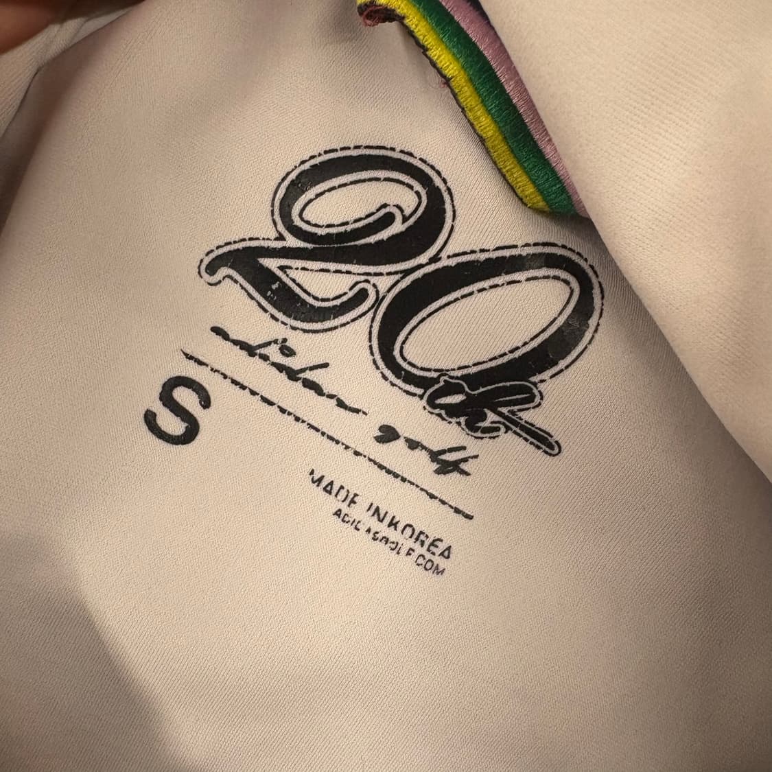 [정품/S] 아디다스 화이트 져지 트랙탑 b19 상품이미지7