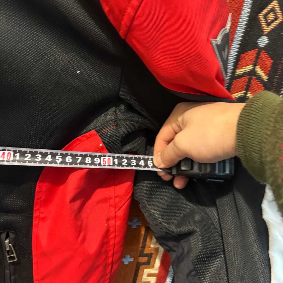 다이네즈 블랙&래드 레이싱 자켓 상품이미지9