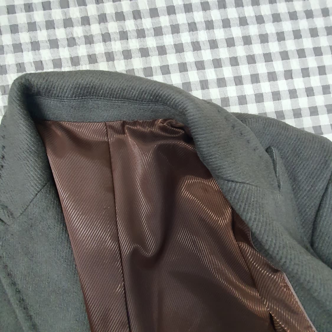 트루젠 울 캐시미어 롱 코트 남자95~100 상품이미지6