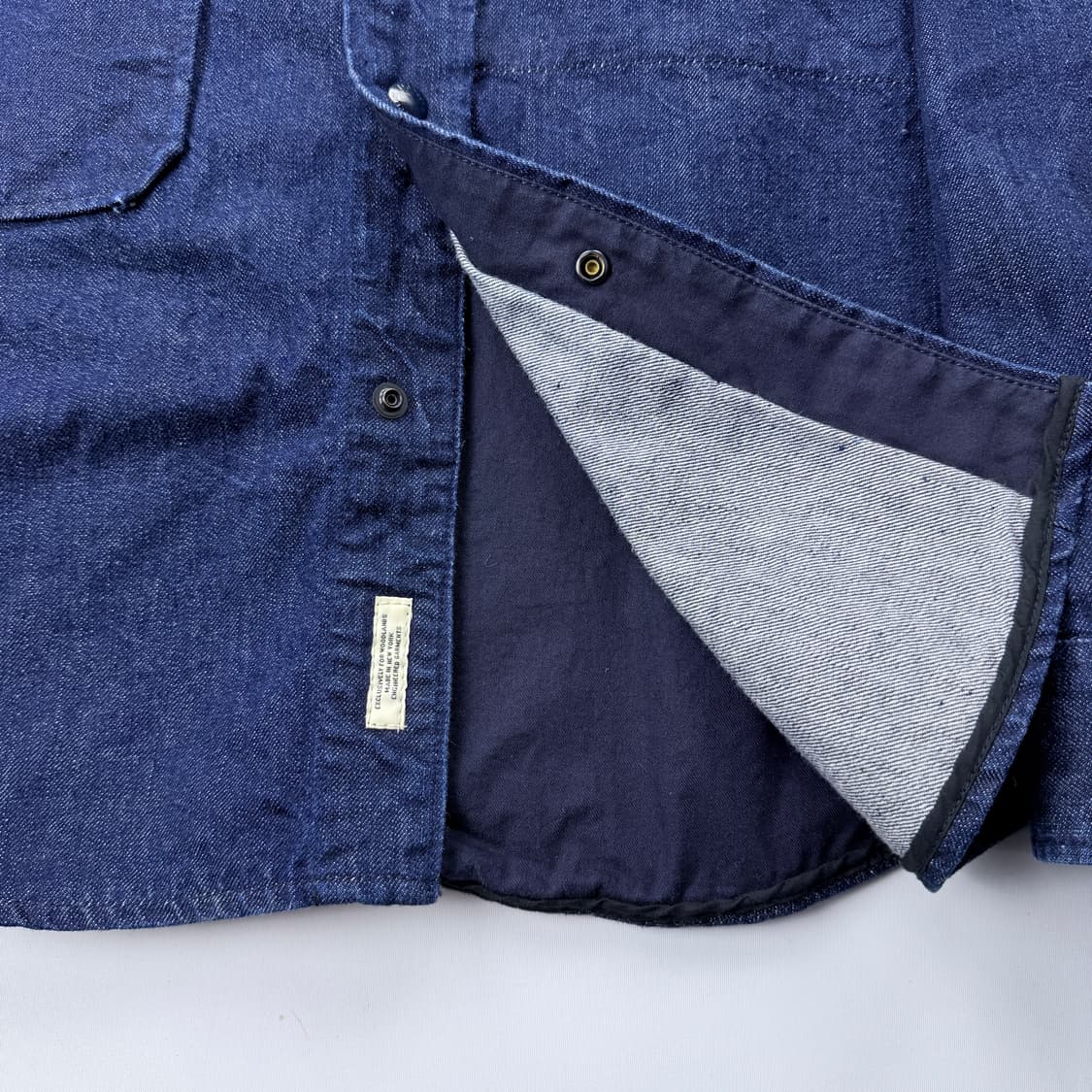엔지니어드가먼츠 CPO 데님 워크셔츠 자켓 상품이미지4