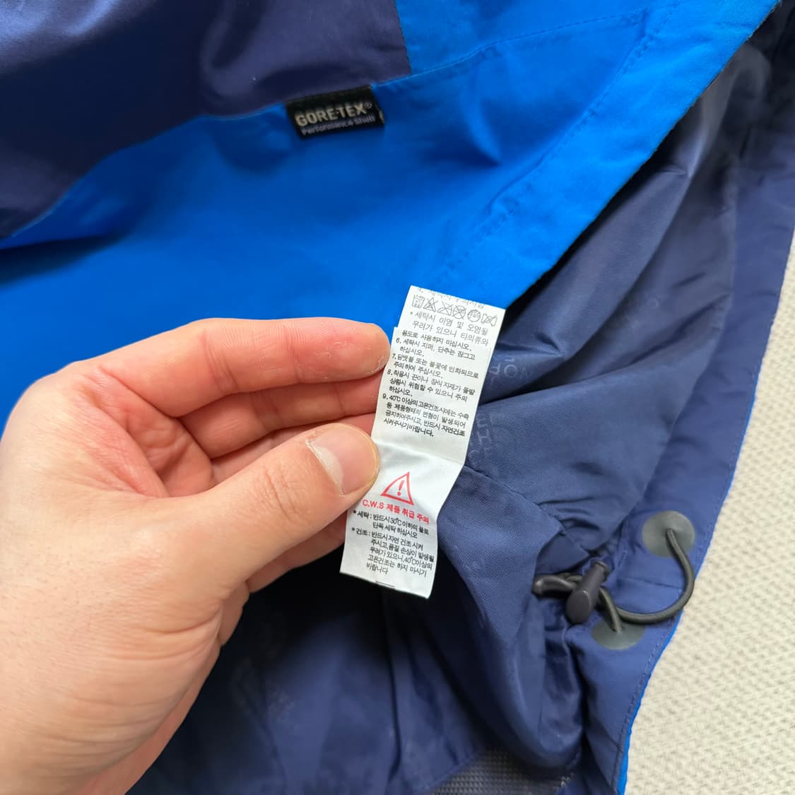 노스페이스 고어텍스 바람막이 자켓 상품이미지7