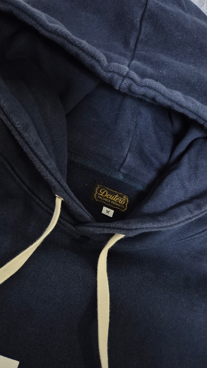 듀테로 뉴욕 후드티 네이비 m 상품이미지3