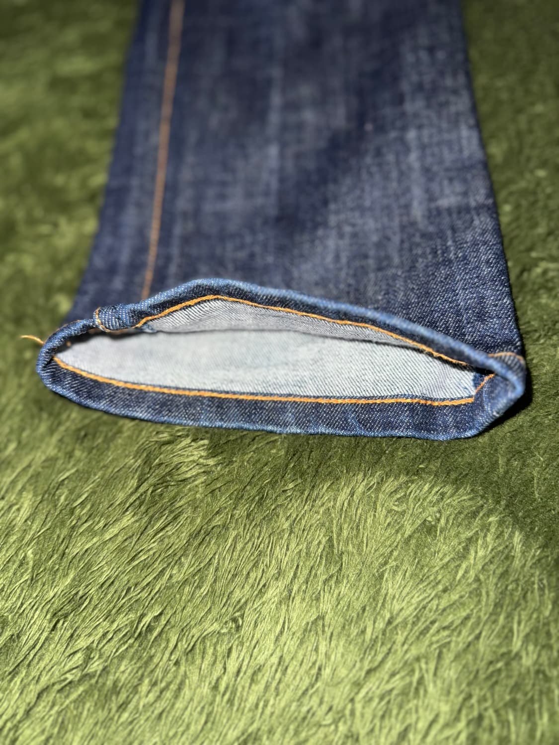 [S] Beams 빔즈 재패니즈 패브릭 데님 팬츠 인디고 상품이미지6