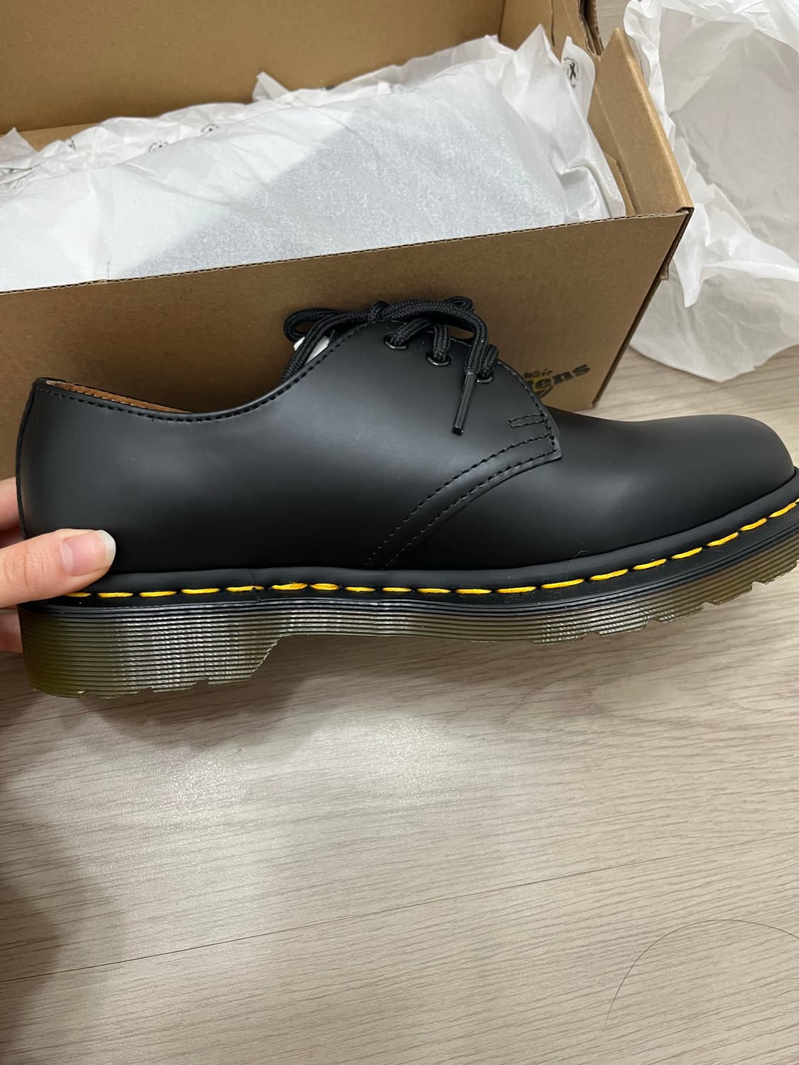 닥터마틴 1461 스무스 블랙 새상품 240 상품이미지2