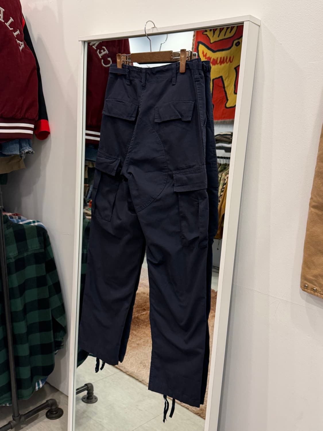 Galls 빈티지 밀리터리 립스탑 BDU 필드 팬츠 (28-30inch) 상품이미지5