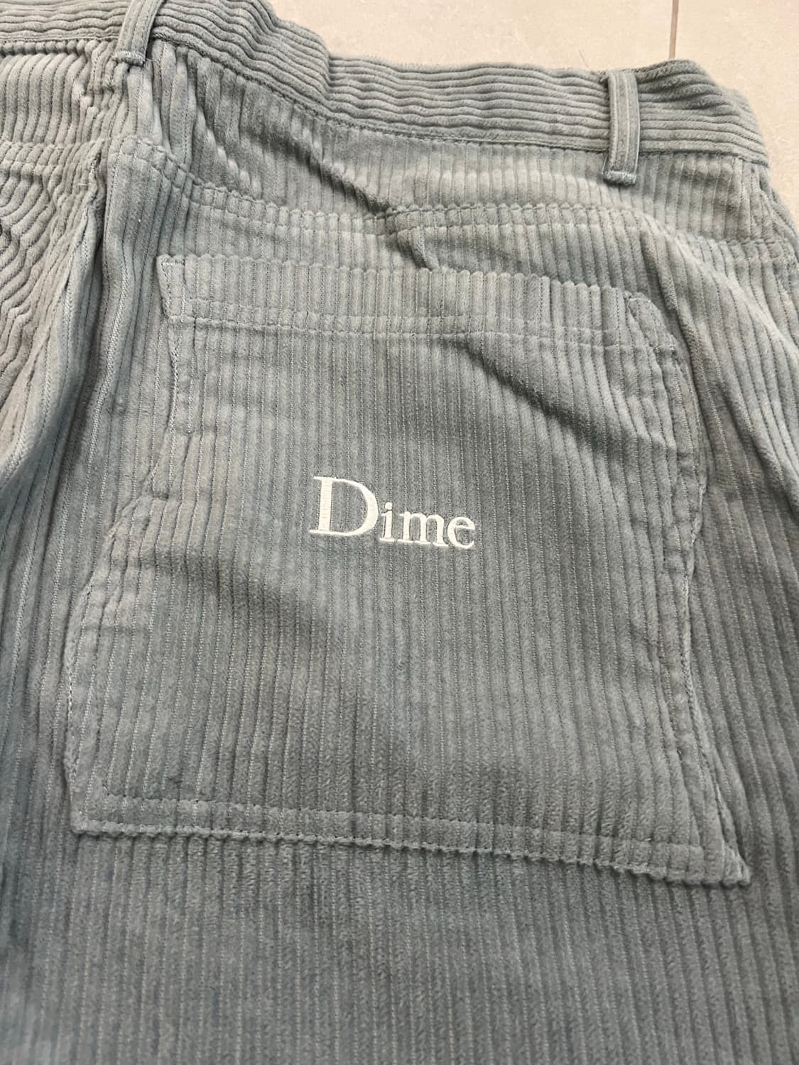 다임 코듀로이 팬츠 라이트블루 L 상품이미지10