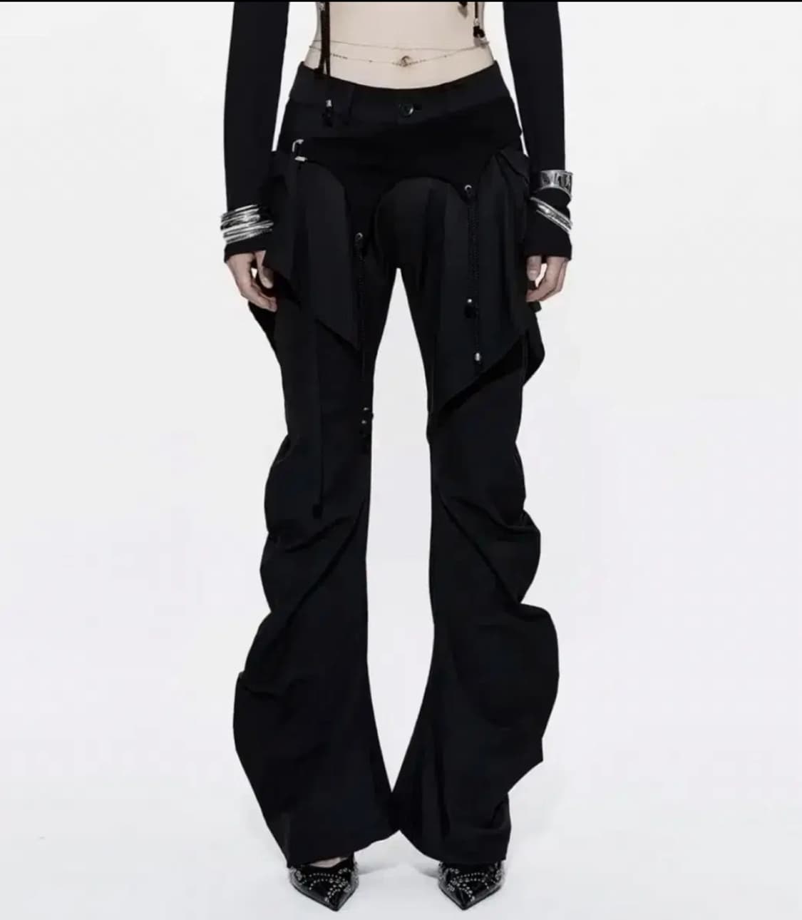 카시코 레이어드 스트랩 팬츠 s 상품이미지1