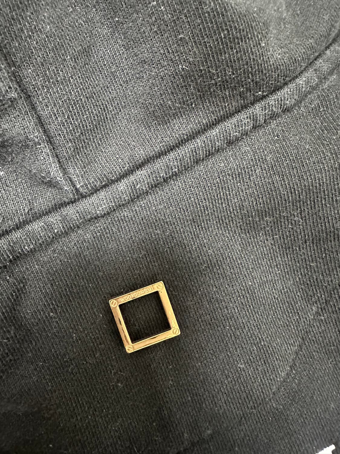 [플라워/44] 우영미 플라워 백로고 후드티 상품이미지3