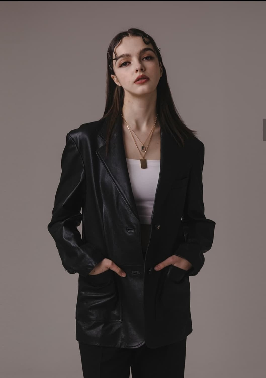 [OS] 플라스크 램스킨 블레이저 상품이미지1