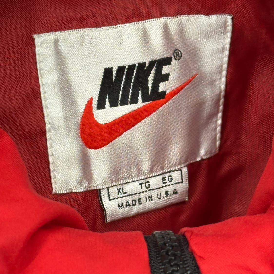 XL 나이키 바르셀로나 내장후드 블랙 바람막이 상품이미지4