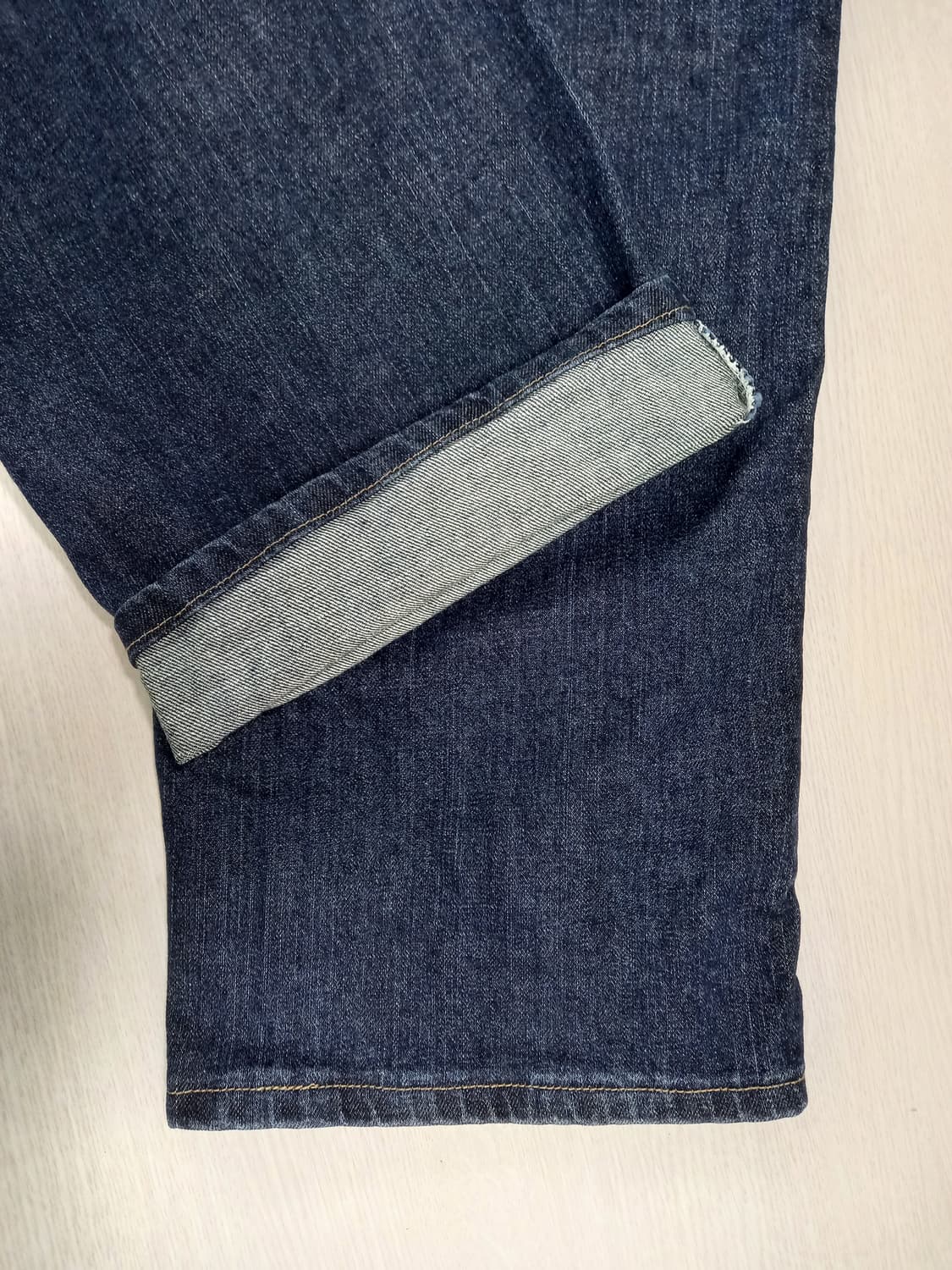 42- Wrangler Mexico 밴딩 스판 일자진 진청 42-02 상품이미지6