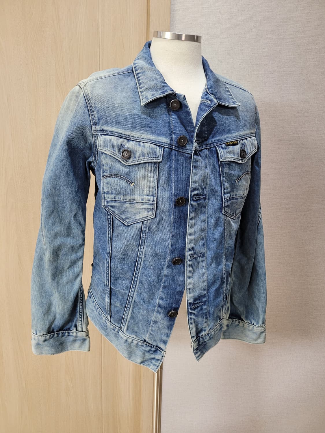 지스타 G-STAR RAW 3301 남자 데님 자켓 L 블루 상품이미지1