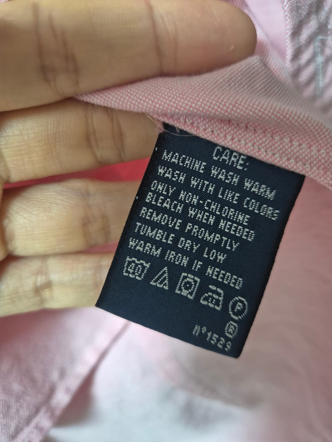 (정품) 폴로 랄프로렌 핑크 셔츠 슬림핏 남방 2 상품이미지5