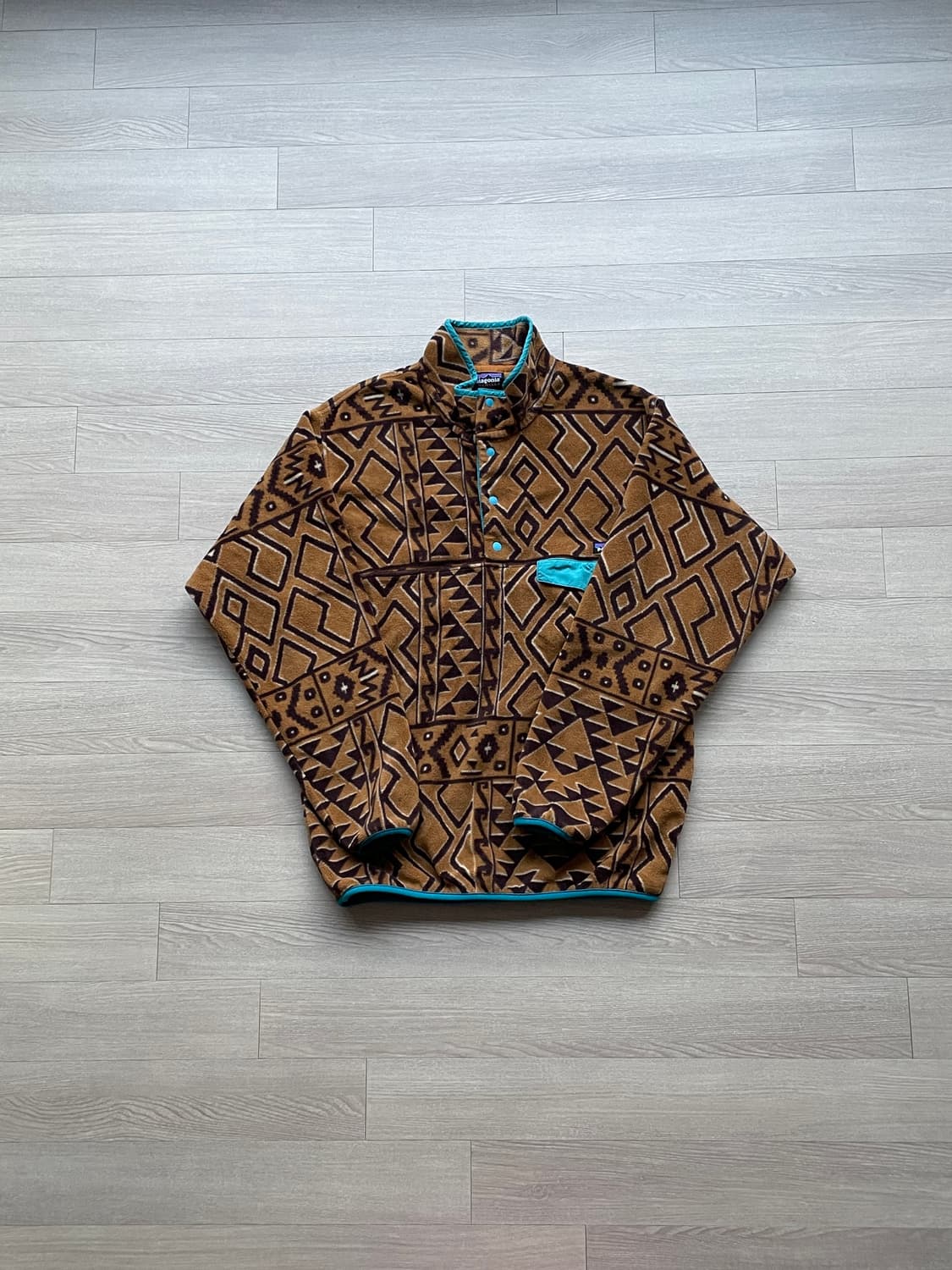 파타고니아 신칠라 베어 브라운 아즈텍 빈티지 patagonia 상품이미지1