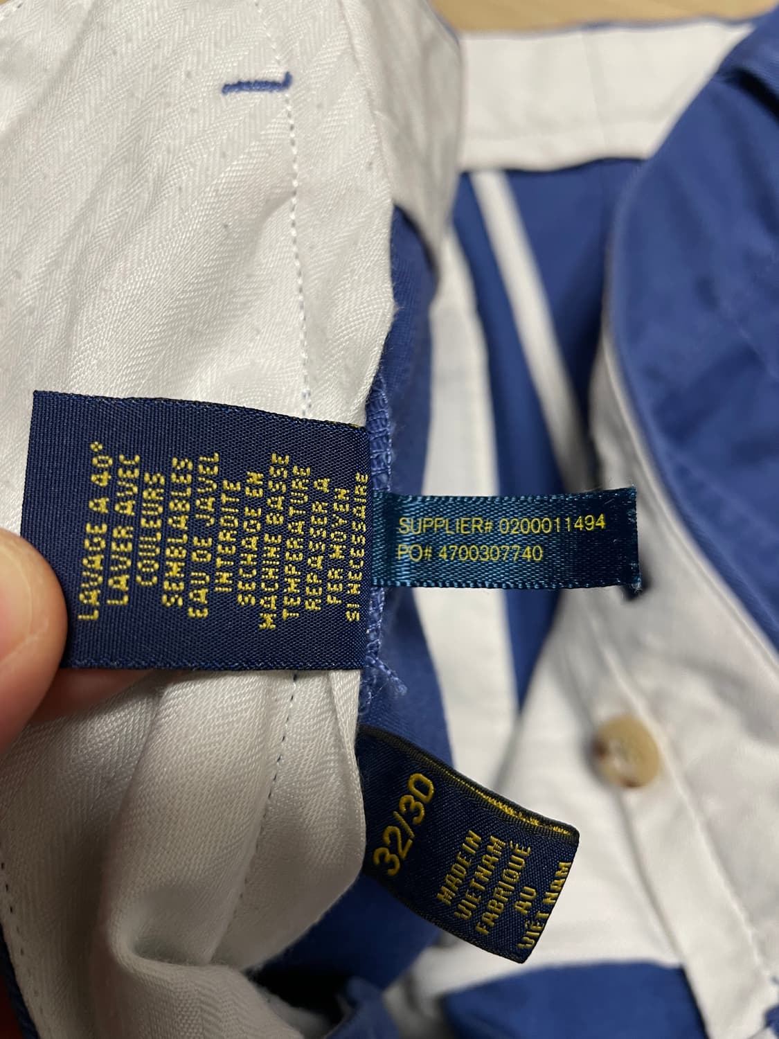 폴로 클래식핏 치노 팬츠 면바지 팝니다 상품이미지5