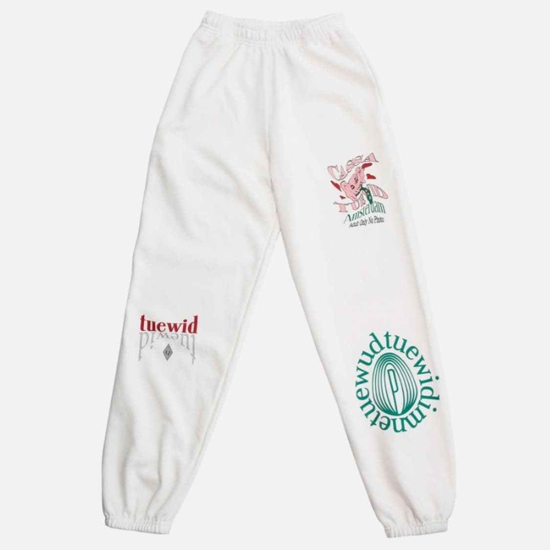 TUEWID Blanc Gauze Tattoo Pants 상품이미지1