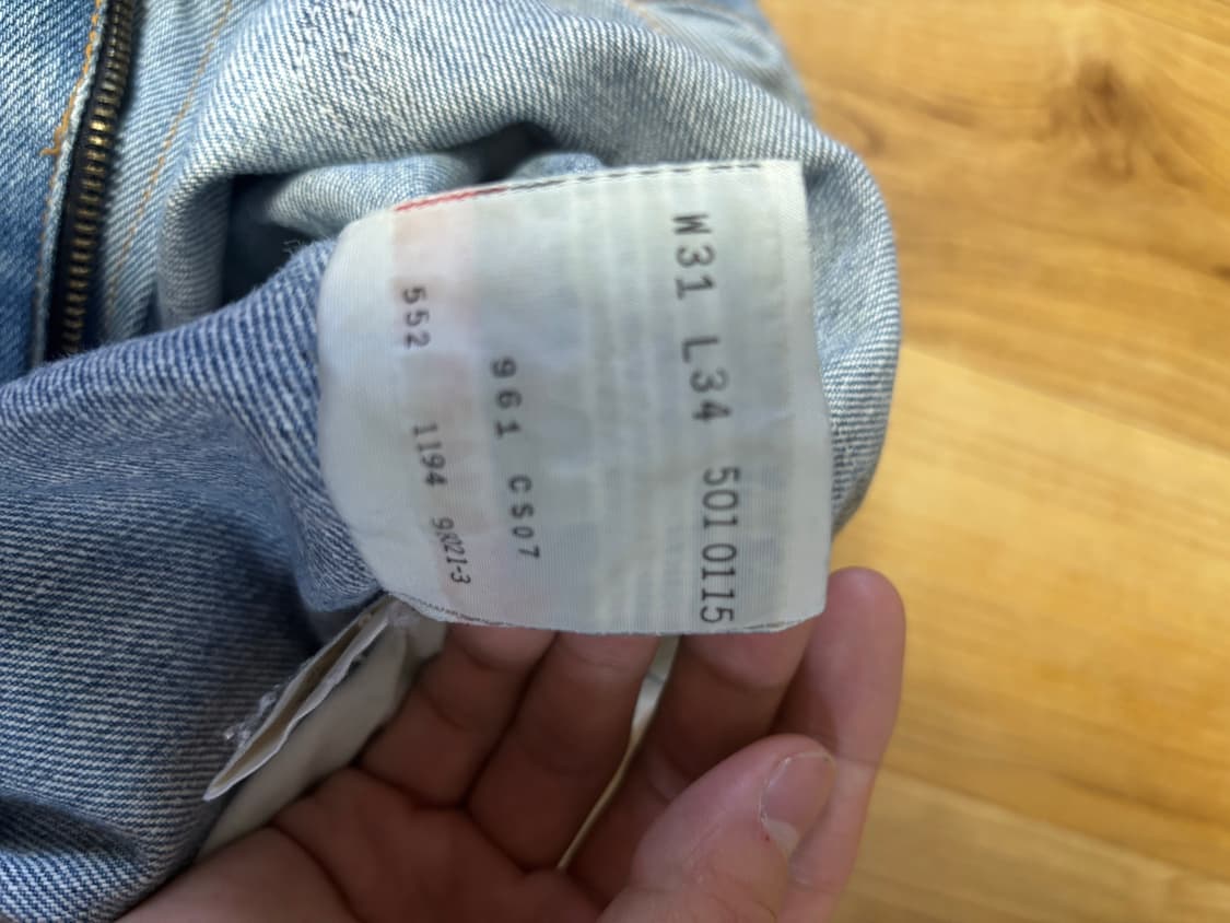 90’s 빈티지 리바이스 501- Made in USA 상품이미지6