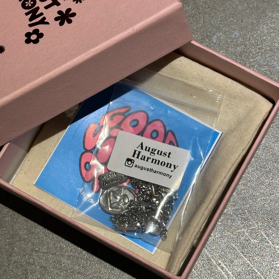 [카리나/수지 착용] 어거스트하모니 엔젤 네크리스 상품이미지5