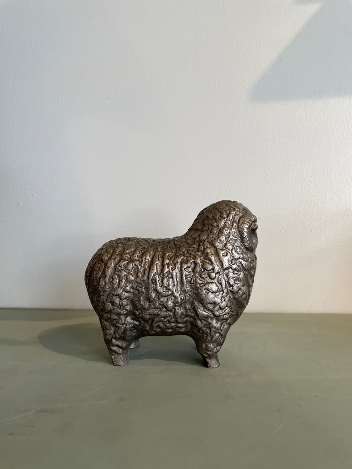 빈티지 무쇠 양 조형물 상품이미지3