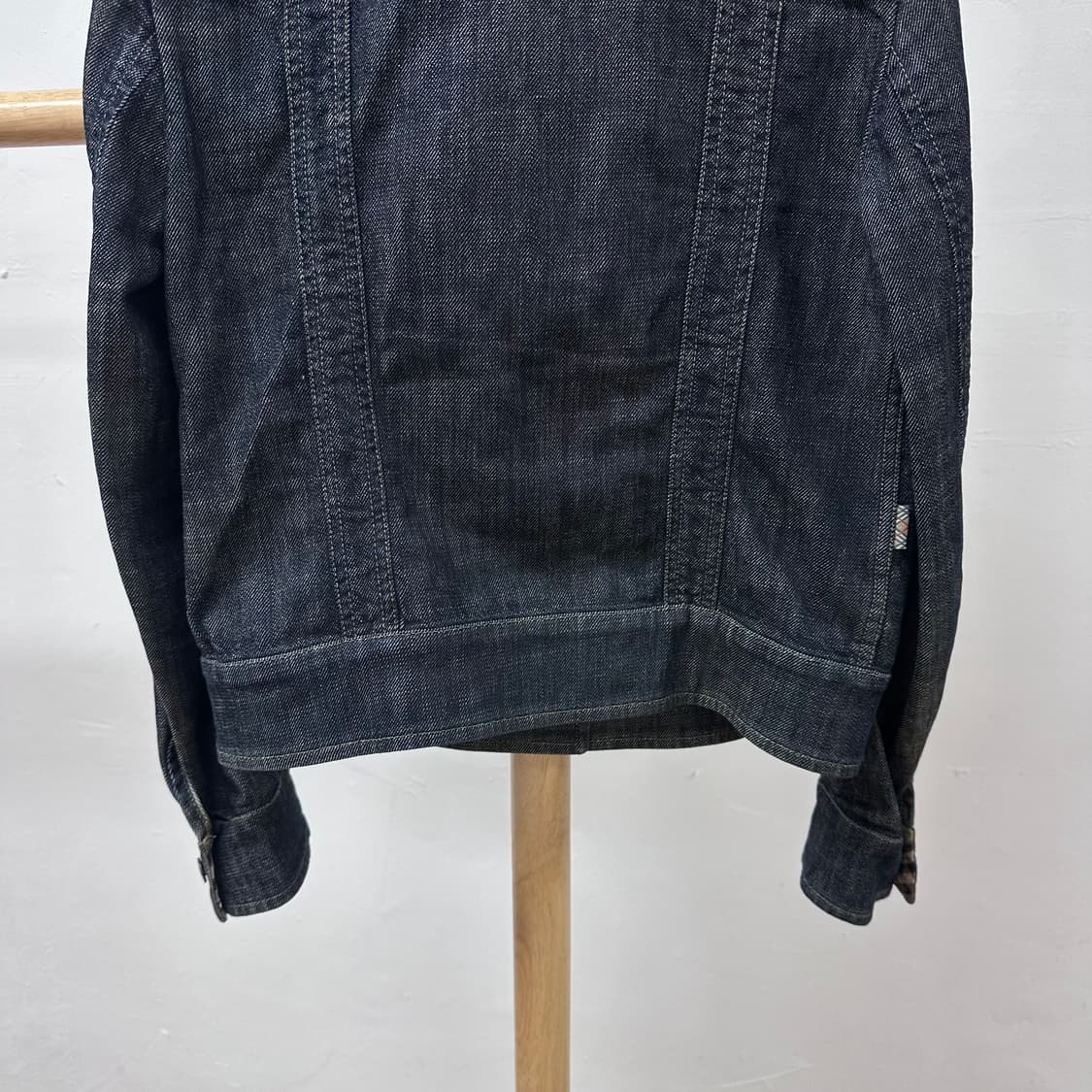 버버리 BURBERRY 여성 스판 데님 숏자켓 S사이즈 상품이미지8