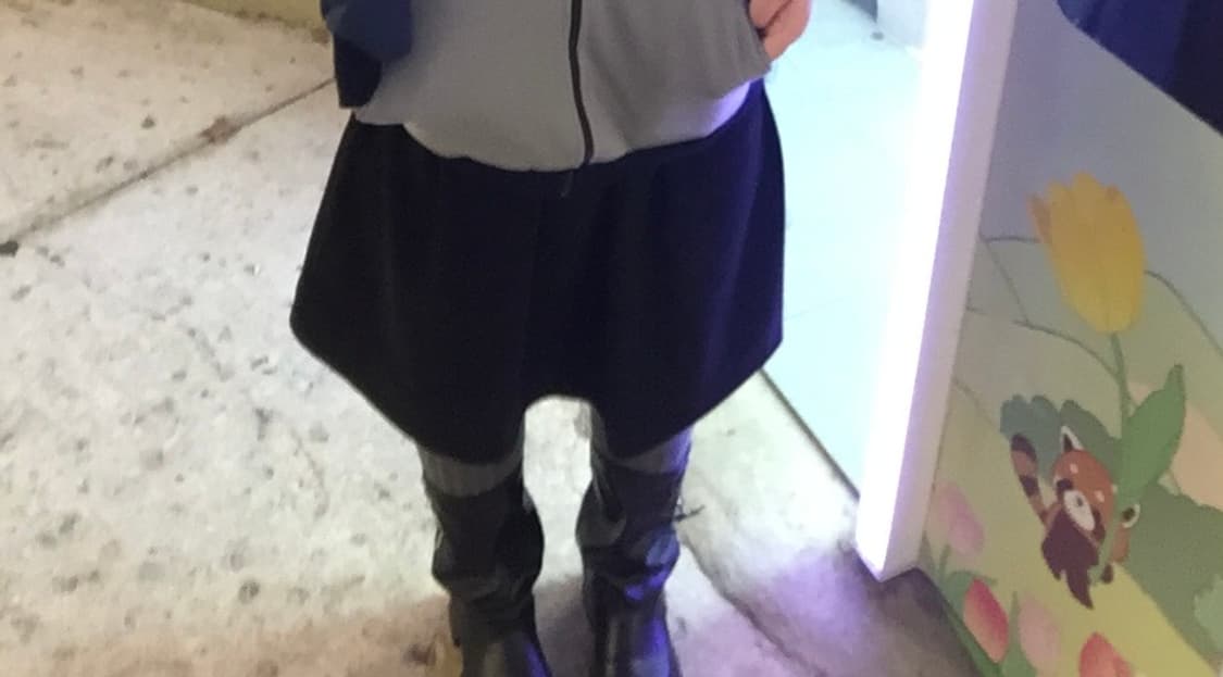 크렌 피치 미디 스커트 상품이미지2