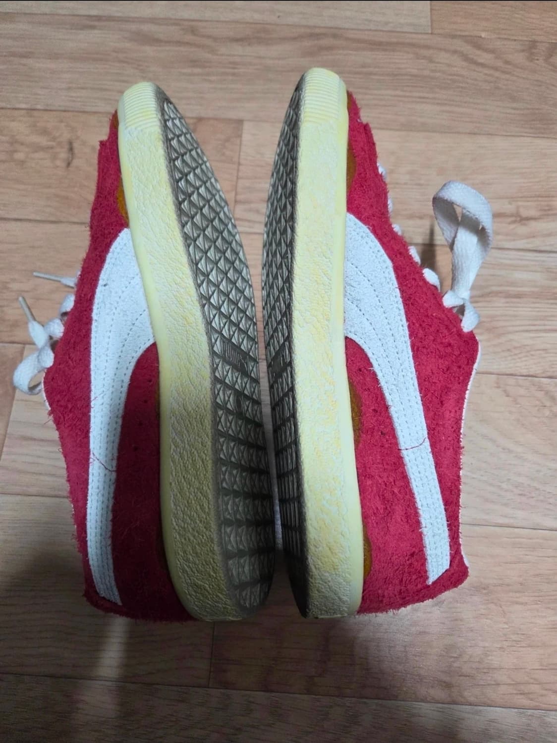 푸마 스웨이드 빈티지 네버원 3 260 팝니다 상품이미지3