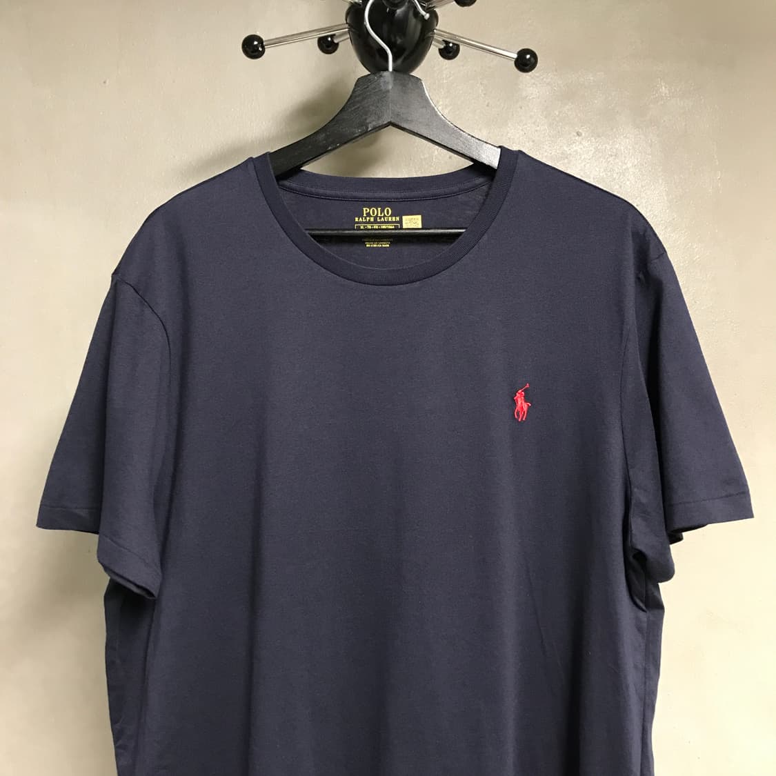 폴로 랄프로렌 QR 반팔 티셔츠 네이비 XL 상품이미지2